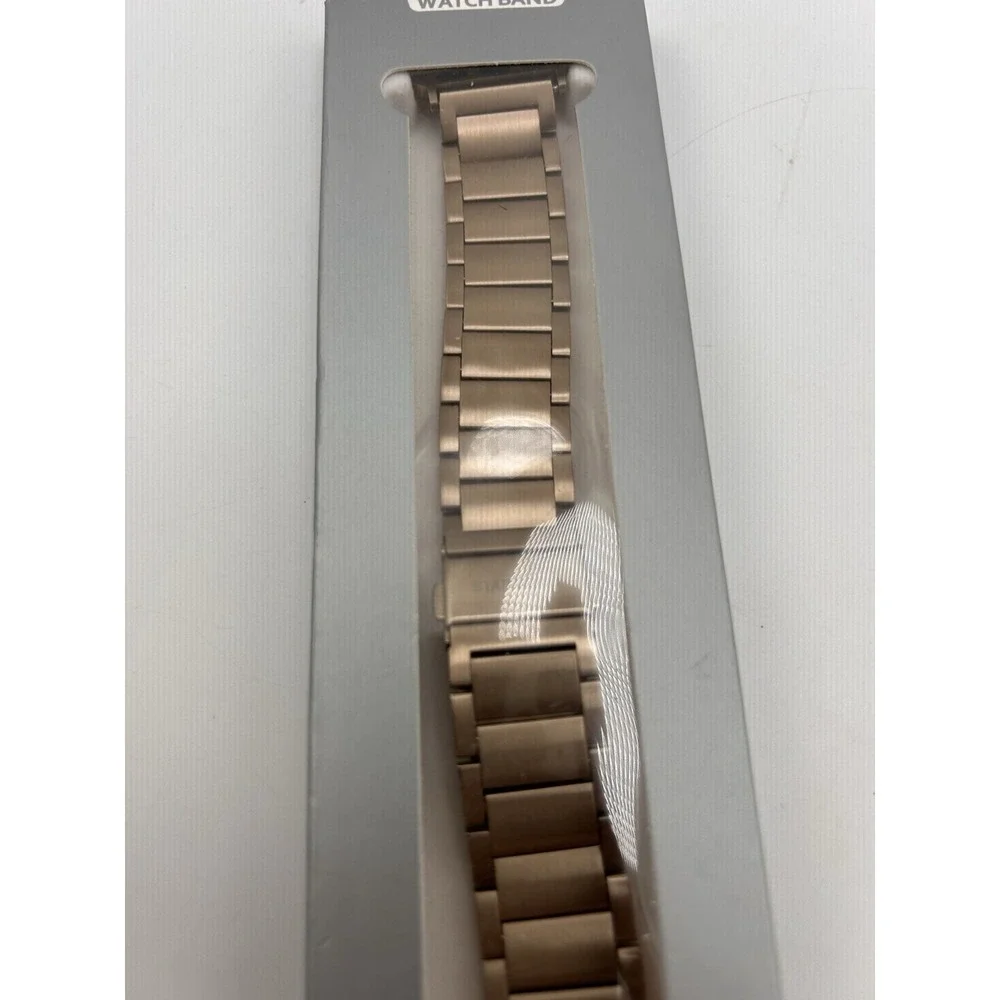 Stargogo No Tools Needed Link Bracelet Metal Band for Apple Watch.